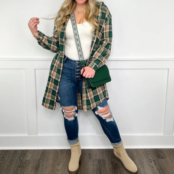 Judy Blue High Rise Medium Wash Distressed Raw Hem Button Fly Skinny Jeans 5/27 - Picture 9 of 9